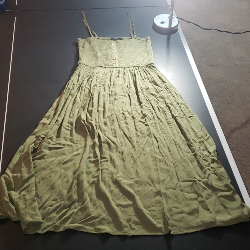 Midi Spaghetti Strap Dress